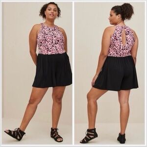 Torrid Studio Knit Goddess Romper size 4XL.